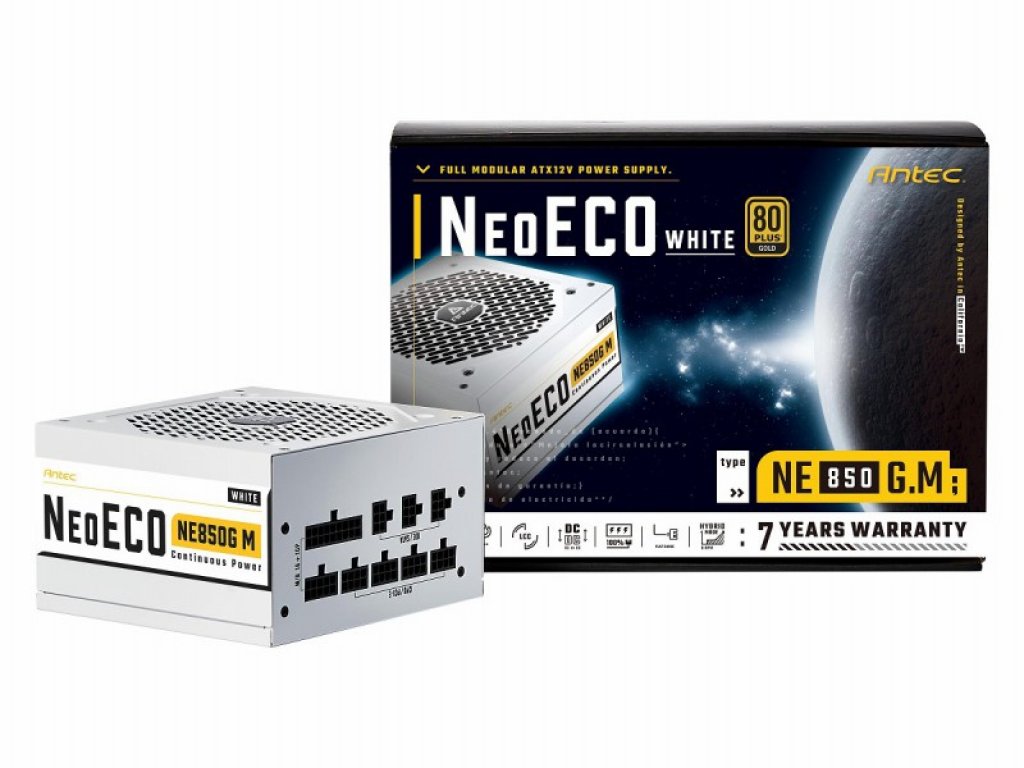 【最終価格】Antec　NE850G M Whit新品未開封品　PC電源ユニット Antec NE850G M White NeoECO Gold modular - 製品詳細 | パソコンSHOP
