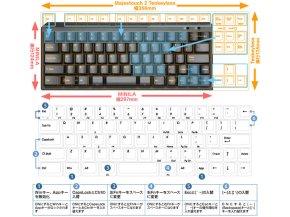 FILCO Majestouch MINILA US67キー 青軸 FFKB67C/EB 英語配列 