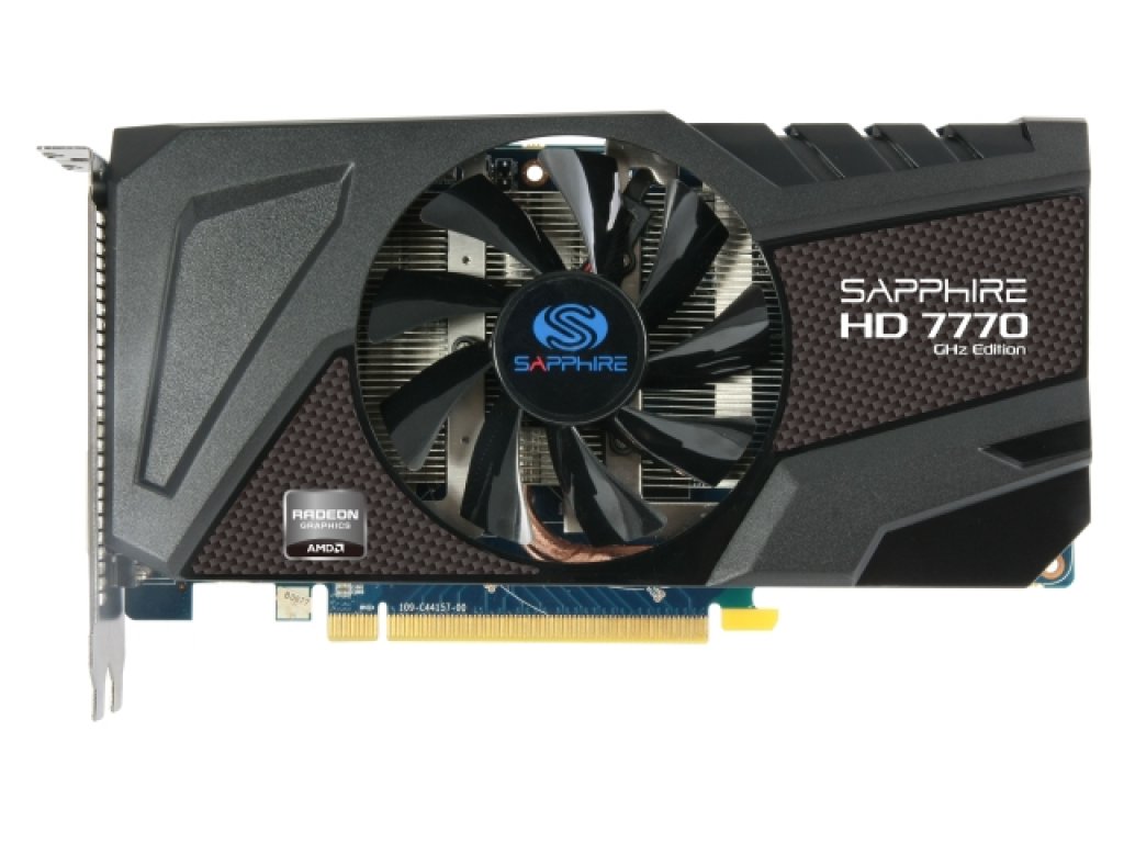 SAPPHIRE HD7770 GHZ EDITION 1G GDDR5 PCI-E HDMI/DVI-I/DUAL MINI DP