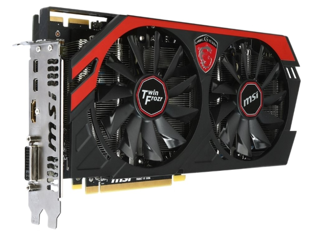 MSI R9 280X GAMING 6G Twin Frozr RADEON R9 280X 6GB 384-bit GDDR5