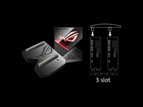 ASUS ROG-NVLINK-3 ASUS製 NVLINK™ ブリッジ (3-Slot) - 製品詳細 