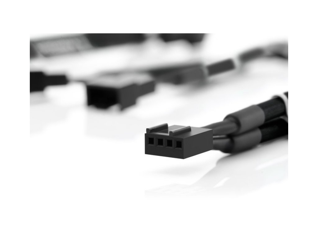 Noctua NA-SYC1 chromax.black 4-Pin Y-Cables 4pinファンコネクタ 2