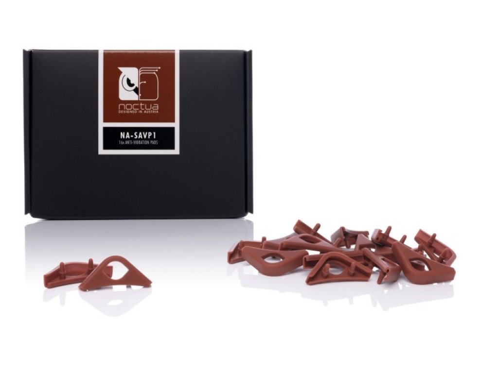 Noctua NA-SAVP1 Noctuaファン用防振パッド 16個入り - 製品詳細