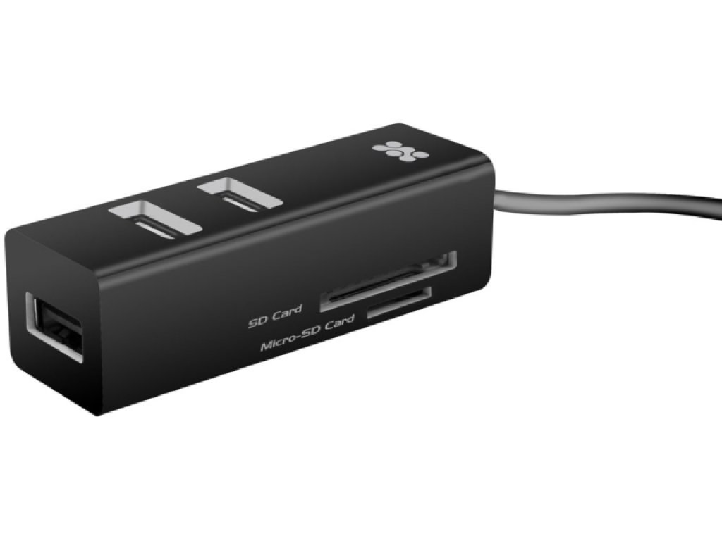 Promate proLink.OTG (OTG USB Hub and CardReader for Android