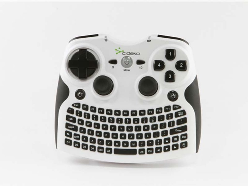 CIDEKO/ASK Air Keyboard Conqueror AK08 White (GAK080BE2-WCD CIDEKO/ASK Air Keyboard Conqueror AK08 White (GAK080BE2-WCD