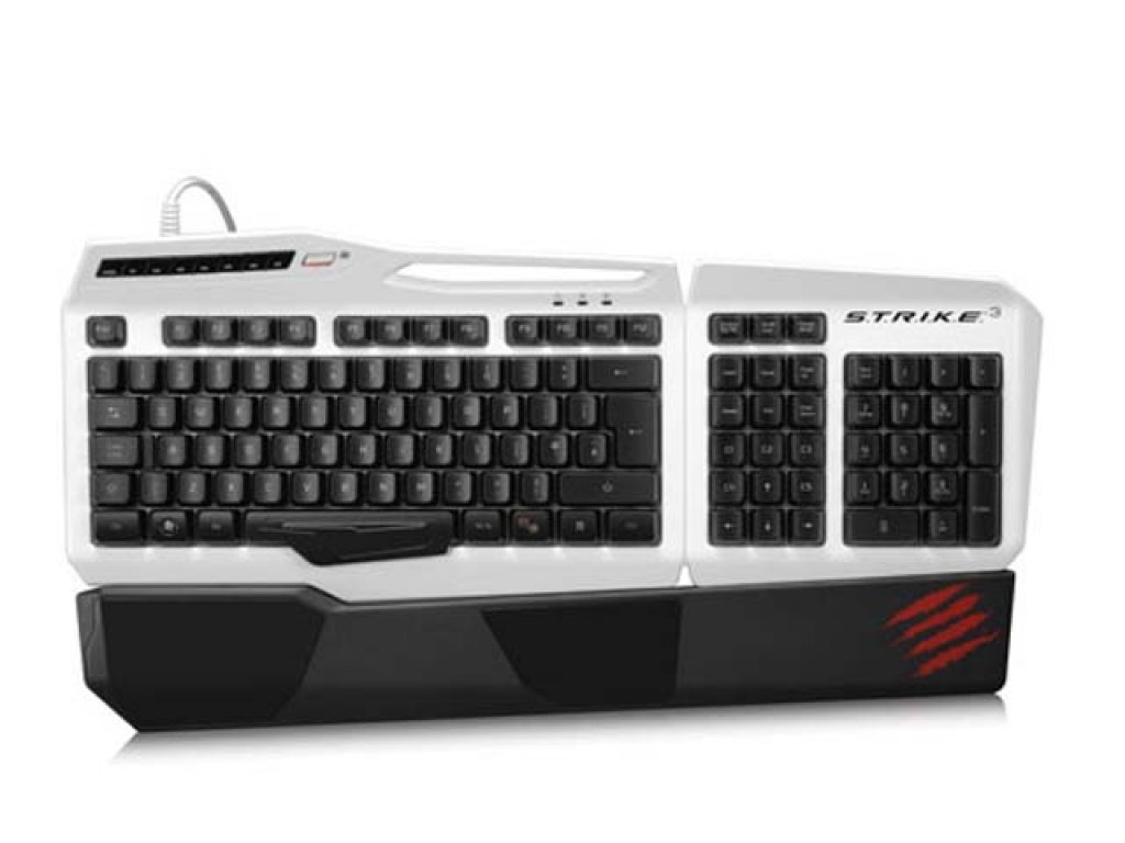Mad Catz S.T.R.I.K.E. 3 Gaming Keyboard White S.T.R.I.K.E. - 製品