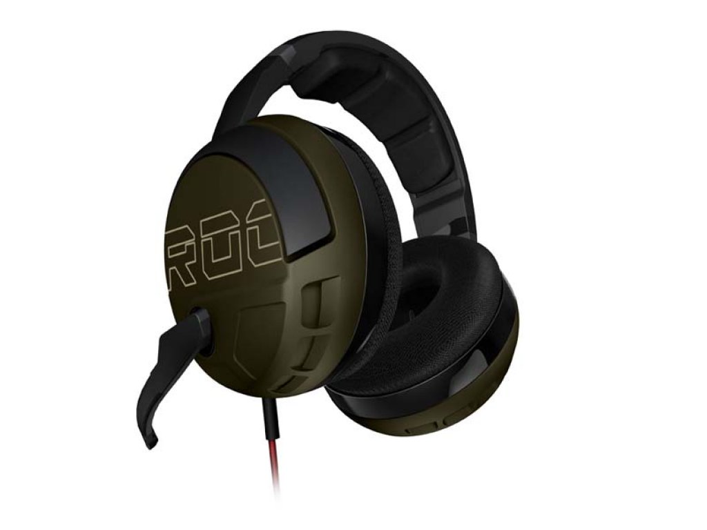 KAVEヘッドセット ROCCAT Kave XTD Stereo Military - Desert Strike Kave - 製品詳細
