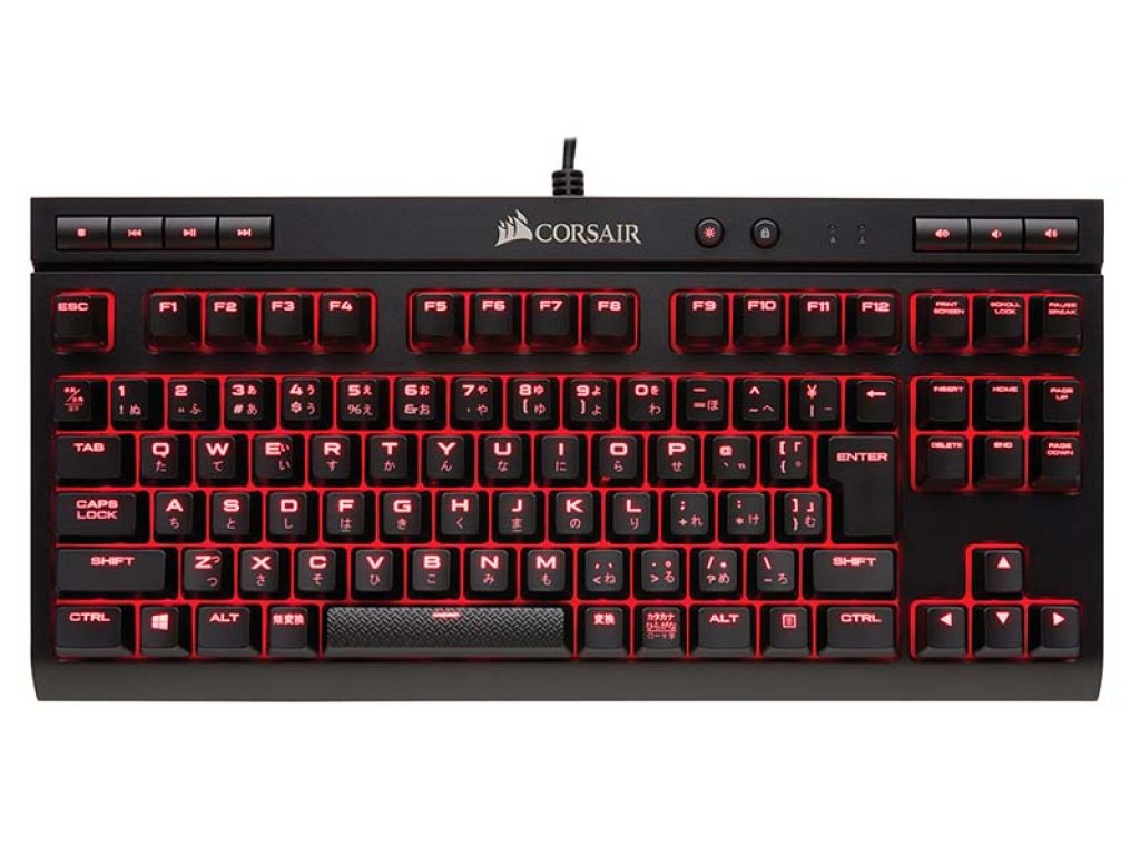 【美品・値下げ】CORSAIR K63 WIRELESS ゲーミングキーボード Amazon.co.jp: Corsair K63 Wireless CherryMX Red Blue LED