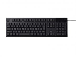 東プレ REALFORCE 日本語108配列 黒 ALL45g レーザー印刷 R2 - 製品  