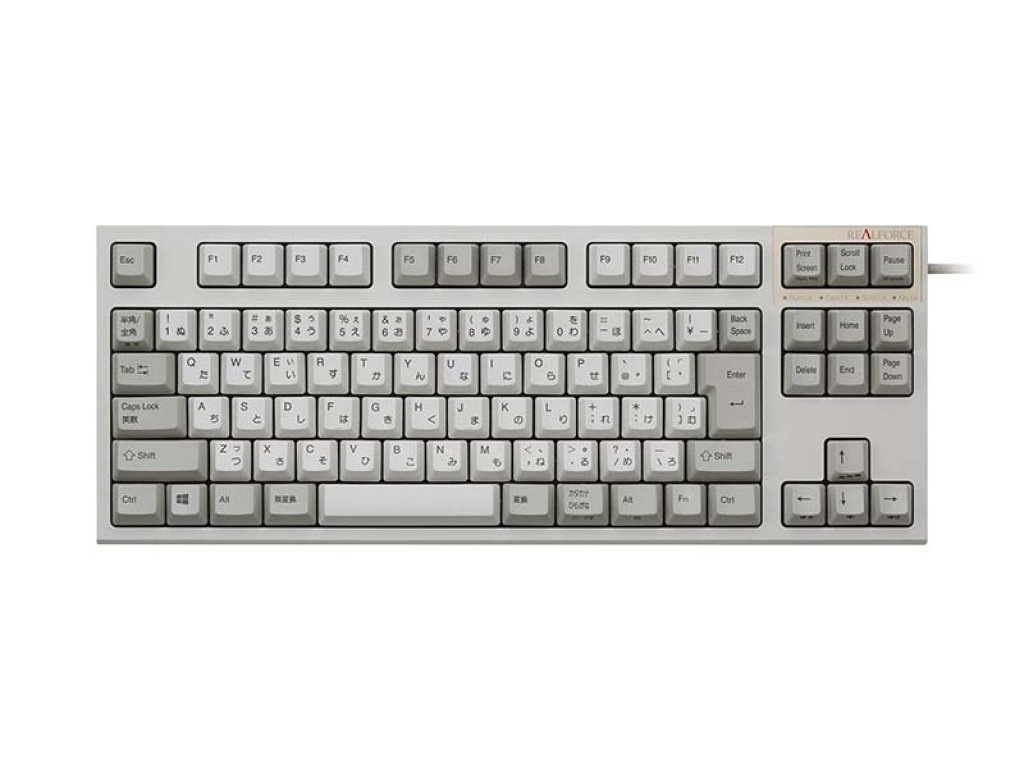 東プレ REALFORCE TKL SA APC 静音 テンキーレスモデル 日本語91配列
