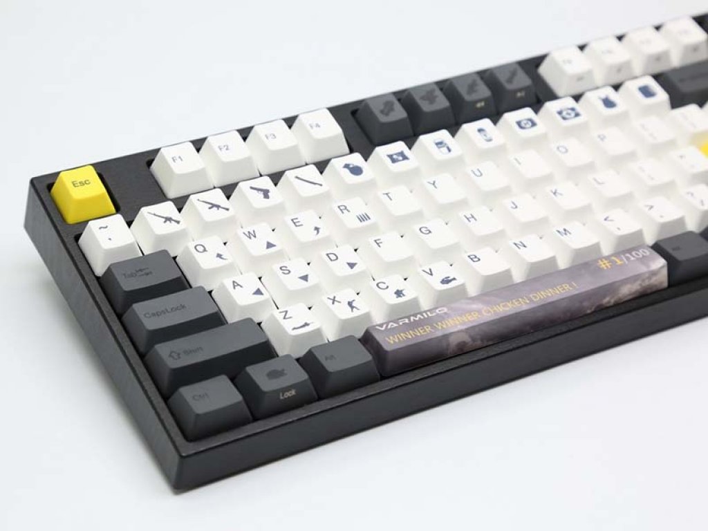 VALMILO キーボード VA104M　【黒軸】 Varmilo Varmilo VA104M Chicken Dinner ANSI Keyboard Cherry