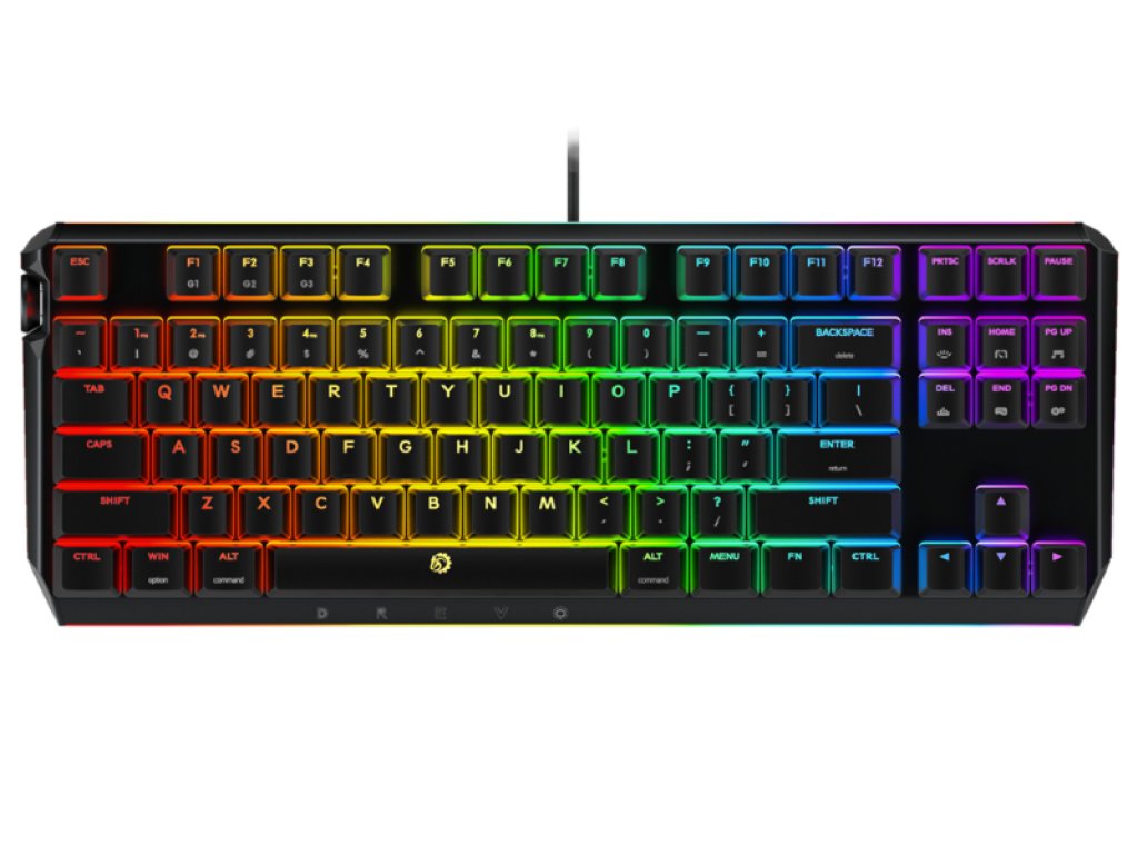 DREVO BladeMaster TE 91K JP Layout Wired Gateron Red Switch