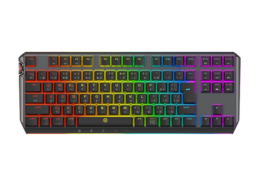 DREVO BladeMaster Pro 91K JP Layout Wireless Cherry MX Silent Red