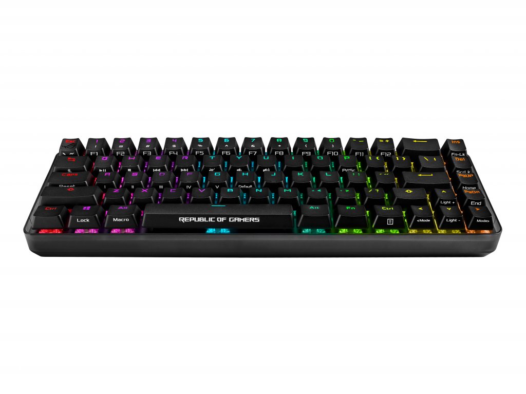 ASUS - ASUS ROG FALCHION M601ゲーミング　コンパクト無線キーボード ASUS ROG Falchion」レビュー。タッチパネル搭載のワイヤレス65
