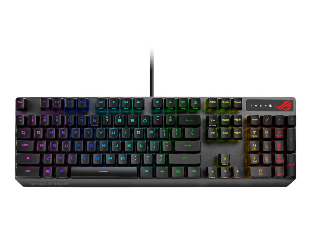 ASUS ゲーミングキーボード ROG Strix Scope ROG Strix Scope NX TKL Gaming Keyboard | Compact | Gaming GAMING