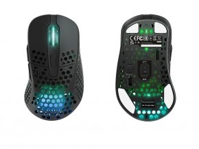 Xtrfy M4 ワイヤレス RGB ブラック 超軽量 エルゴノミック ゲーミング 