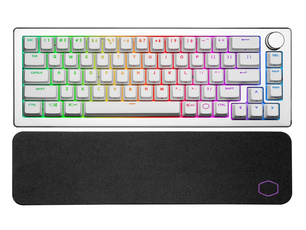 COOLER MASTER - Cooler master CK721 White ゲーミングキーボード Amazon.com: Cooler Master CK721 65% Hybrid Wireless 2.4GHz