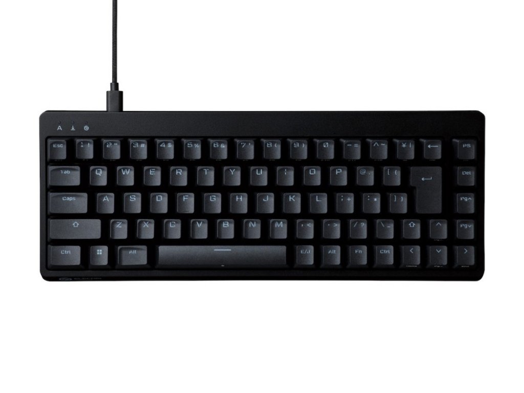 ELECOM VK-300T 65%レイアウトキーボード エレコム V custom GAMING KEYBOARD VK300 65% 茶軸 タクタイル - RGB
