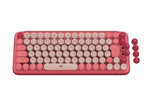 Logicool ロジクール POP KEYS メカニカルワイヤレスキーボード ローズ 