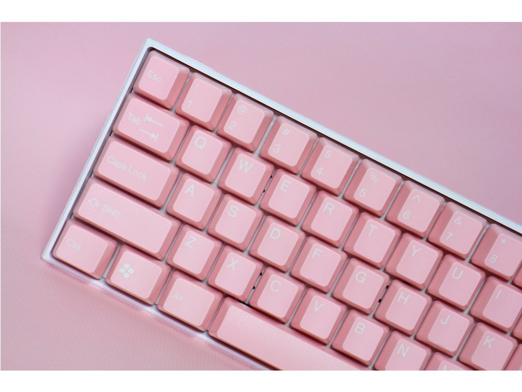 Tai-Hao Tai-Hao Pink Love ABS Double shot Keycap Set - 製品詳細