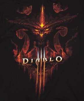 J!NX Diablo III Burning Premium Tee (M-Size) ディアブロ3 