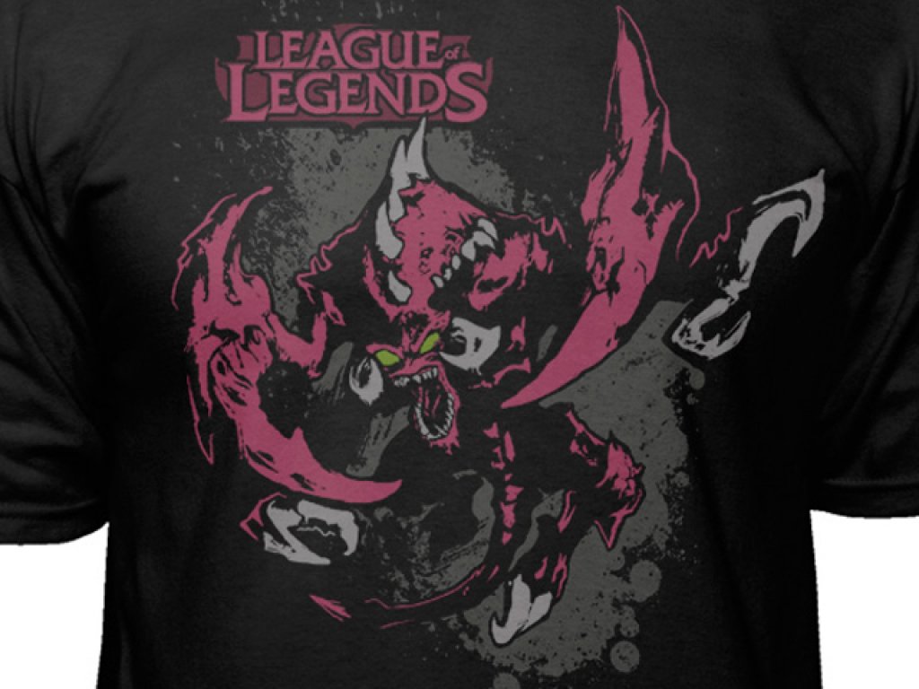 J!NX League of Legends Chogath T-Shirt (S-Size) リーグオブ