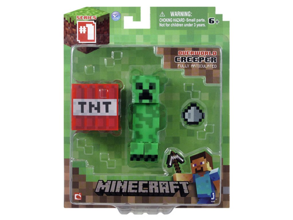 J!NX Minecraft Creeper Action Figure Minecraftシリーズ