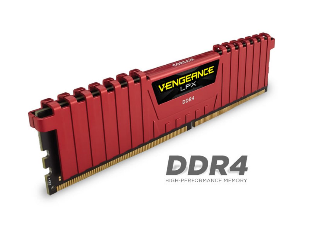 Corsair CMK32GX4M4B3000C15R Vengeance LPX 288pin DDR4-3000 CL15-17