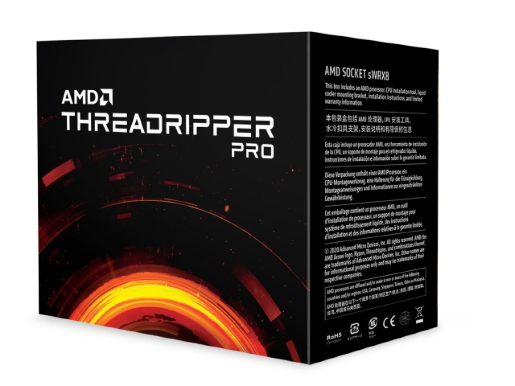【動作確認OK】Threadripper Pro 3995WX 3点セット AMD Ryzen Threadripper PRO 3995WX BOX Ryzen Threadripper PRO