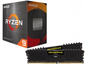 ASK AMD Ryzen 9 5900X x CORSAIR VENGEANCE Memory Special Pack AMD 