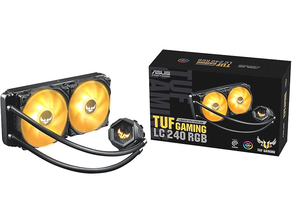 ASUS TUF GAMING LC 240 RGB TUF LC TUF 240mm RGBラジエーターファン