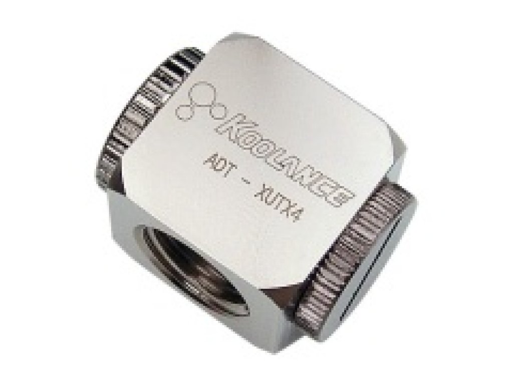 Koolance Koolance ADT-XUTX4 Nozzle Body、4-Way Brass [no nozzles