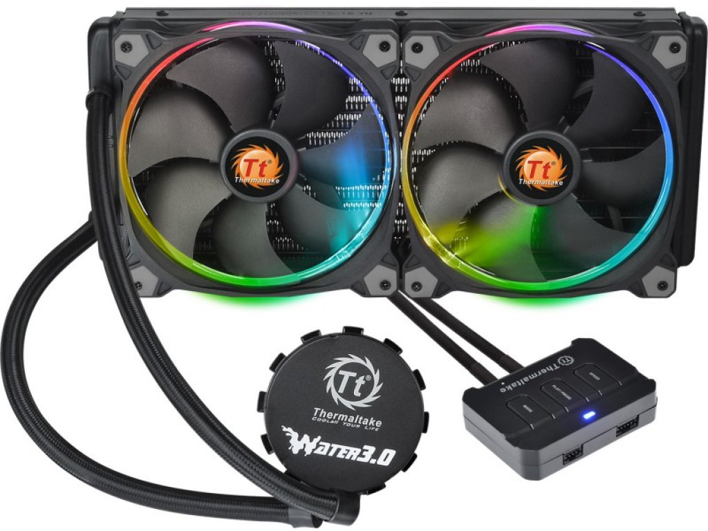 Thermaltake Floe Riing 240 簡易水冷 Floe Riing RGB 240 TT Premium Edition – Thermaltake USA