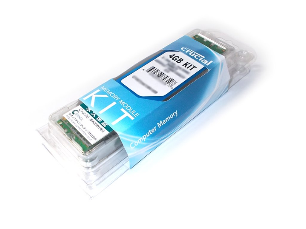 Crucial S.O.DDR3-1600 2GBx2 CT2KIT25664BF160B こちらの商品はノート