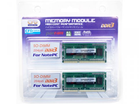 DDR3 S.O.DDR3-1600 4GBx2 W3N1600PS-4G