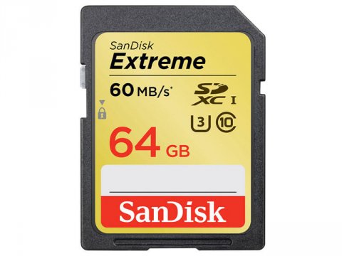 SANDISK SDXC Ex 64GB SDSDXL-064G-JU3