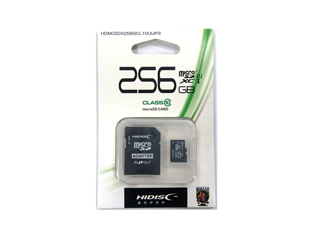 HIDISC HDMCSDX256GCL10UIJP3 MicroSDXCカード 256GB - 製品詳細