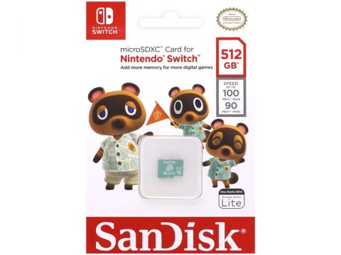 SANDISK MicroSDXC SDSQXAO-512G-GN3ZN