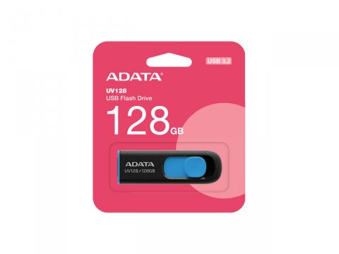 ADATA USB Memory 128GB AUV128-128G-RBE