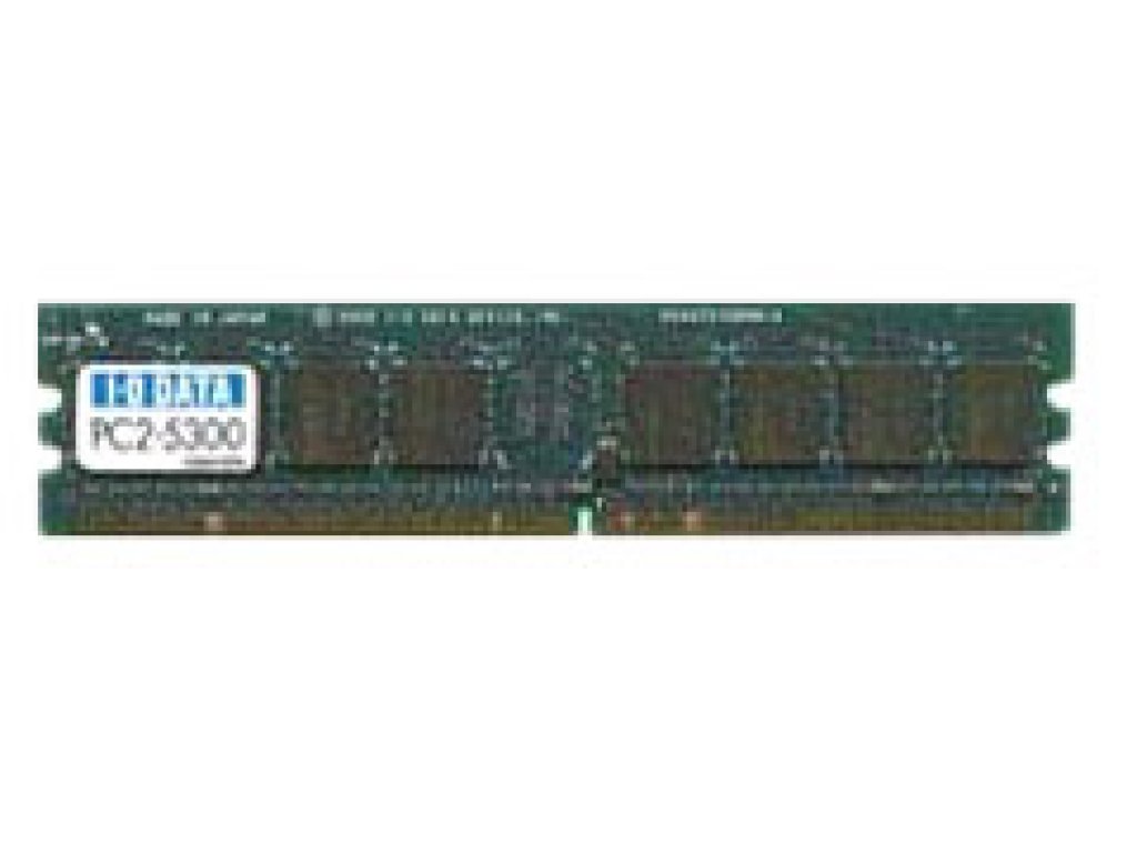 I-O DATA DDR2 PC2-5300(667) 1GB CL5 DX667-1G/ST - 製品詳細