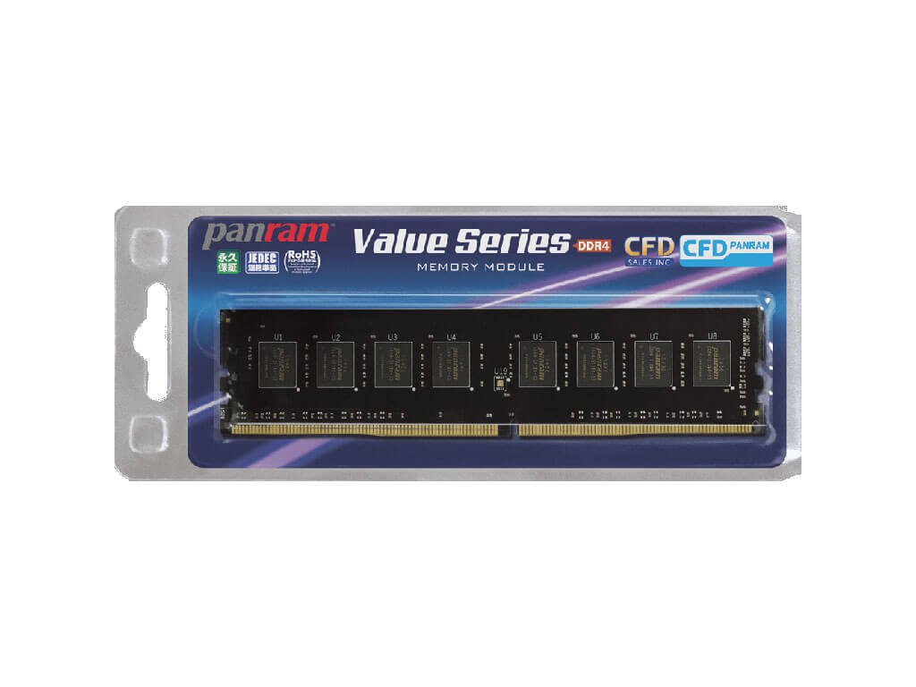 CFD D4U2133PS-8G 288Pin DDR4-2133 8GB 1.2Volt CL15 - 製品詳細