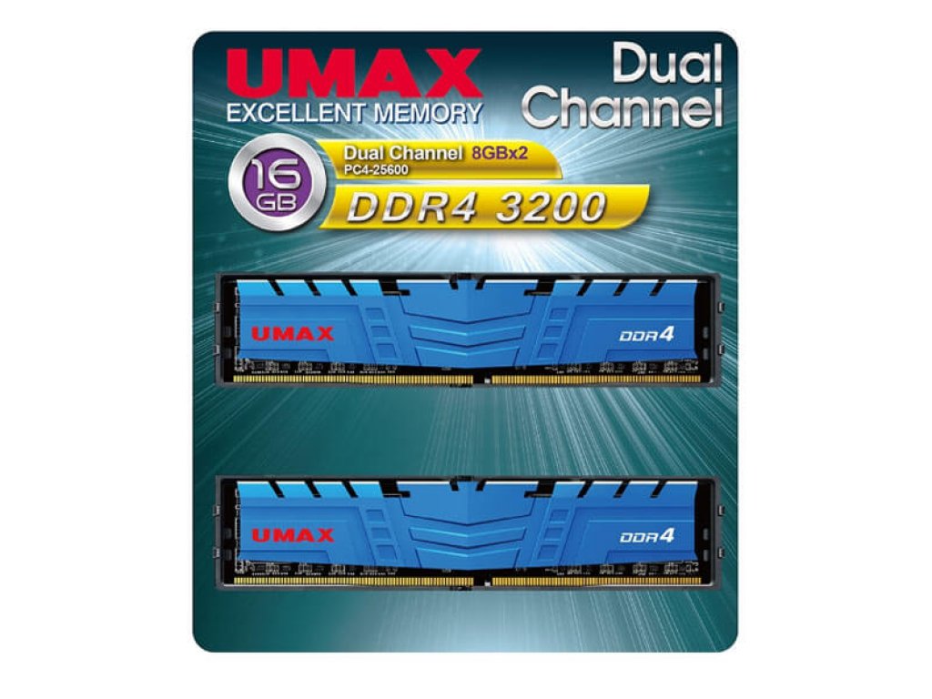 UMAX UMAX デスクトップ向け DDR4 3200 32GB 16GX2 ヒートシンク付き UM-DDR4D-3200-32GBHS 代引不可 UMAX UMAX デスクトップ向け DDR4 3200 16GB(8GX2)ヒートシンク付き[UM