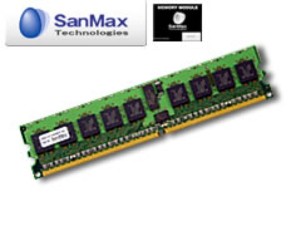 SanMax SanMax DDR2-400 1GB CL3 RegisteredECC hynix/JEDEC SMD SanMax SanMax DDR2-400 1GB CL3 RegisteredECC hynix/JEDEC SMD