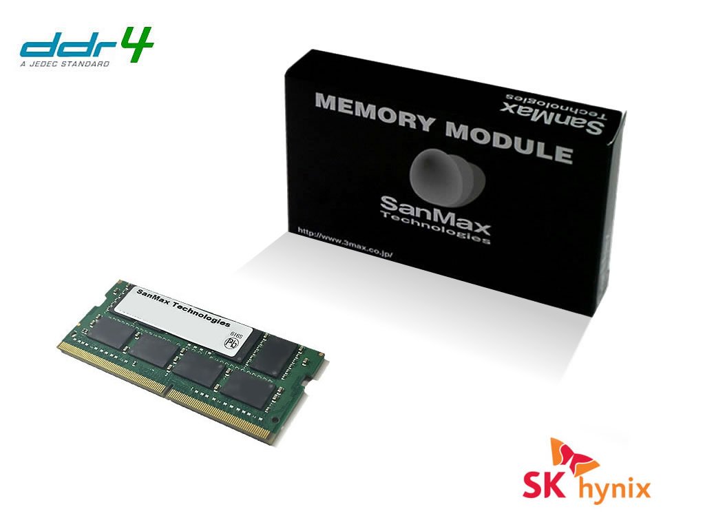 1枚単品 | DDR4-2400 | サンマックス | SanMax | 検索結果: 12件