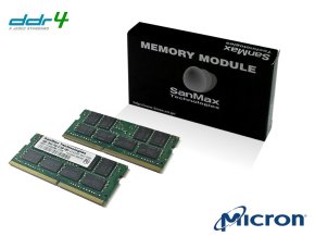 SanMax SMD4-S64G88M-32AA-D ノート用 DDR4-3200 64GB(32GBx2枚組 