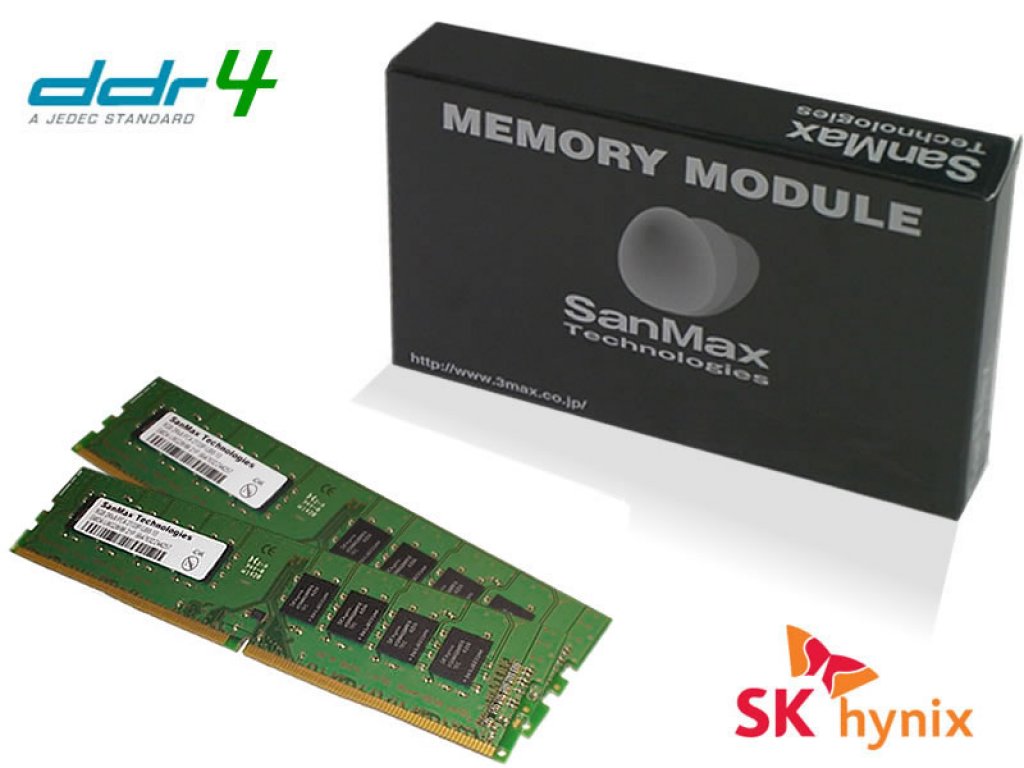 SanMax SMD4-U8G28H-21P-D SanMax DDR4 288pin DDR4-2133 CL15-15-15
