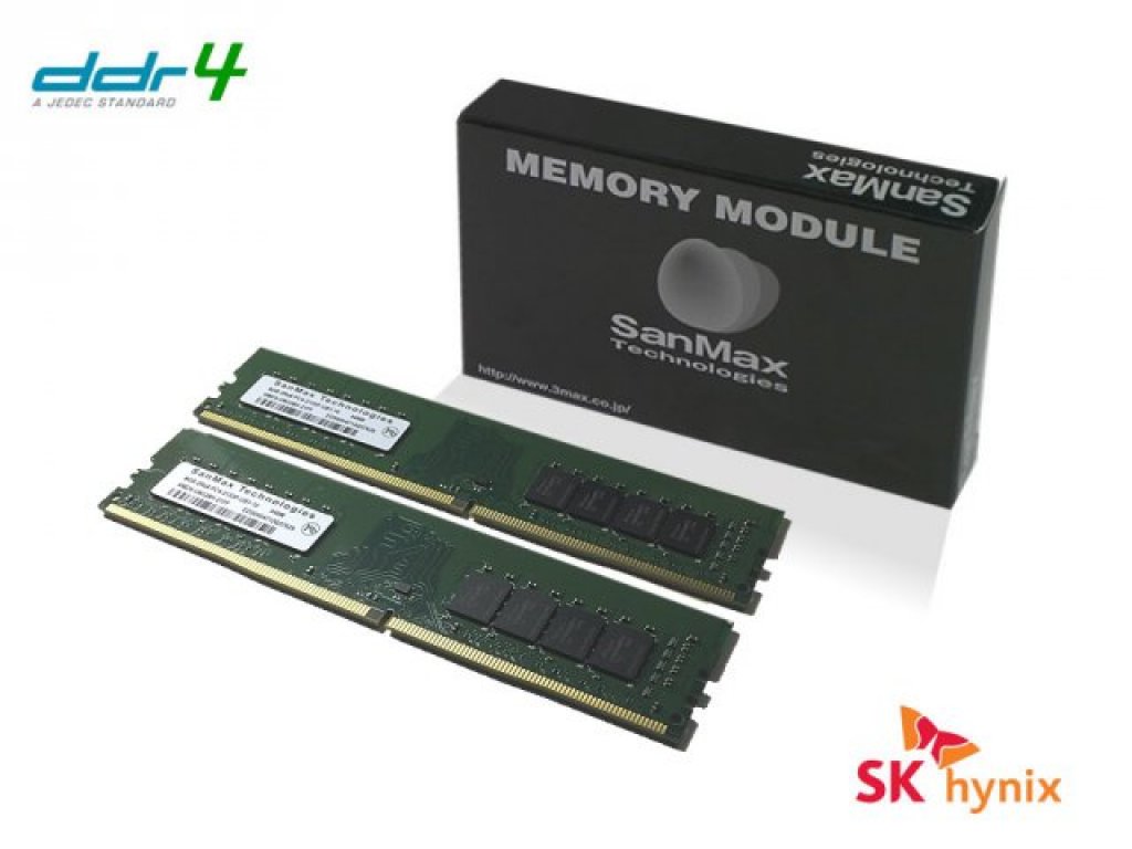 SanMax SMD4-U32G48H-26V-D SanMax DDR4 288pin DDR4-2666 CL19 32GB