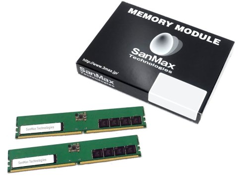 SanMax SMD5-U64G88M-48B-D Micron SanMax DDR5 288pin DDR5-4800 CL40 