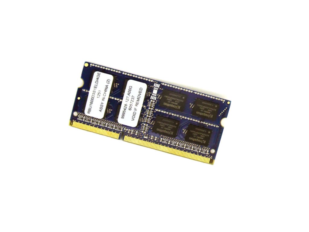 Kingston RBU1600D3S1ELD/4GE S.O.DIMM DDR3-1600 4GB BULK ノート用
