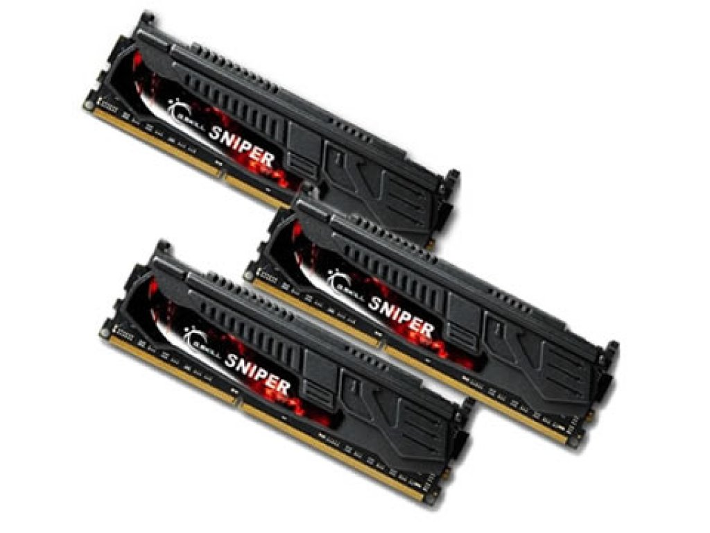 G.Skill F3-12800CL9T-12GBSR2 Sniper 240pin DDR3-1600 12GB(4GBx3枚